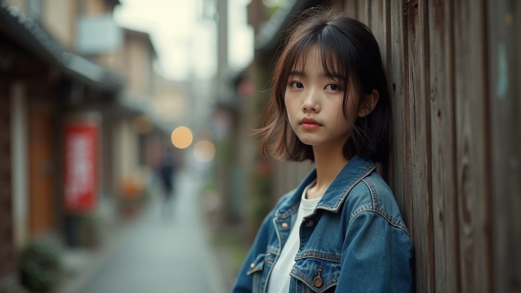 フィルム風ポートレート